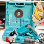 پک دو قلوی دریل ماکیتا مدل HP1630 و مینی فرز 9555N
