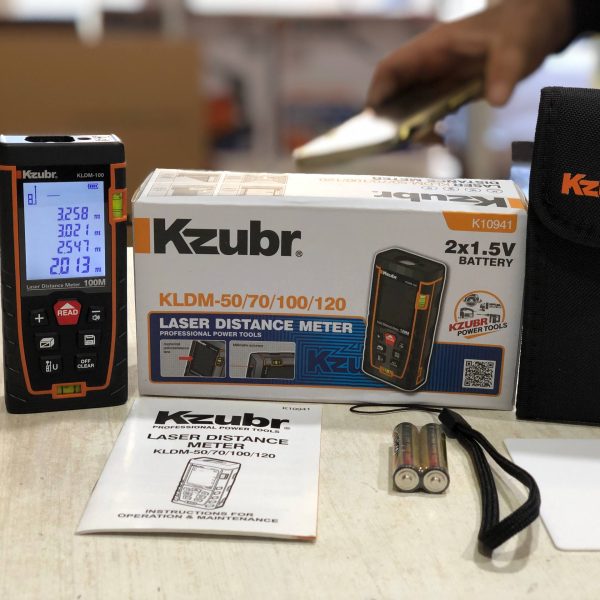 متر لیزری kzubrمدل KLDM100
