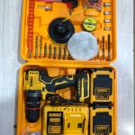 دریل شارژی دیوالت 36 ولت موتور براشلس مدل Dril model usa 36v