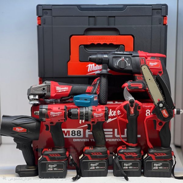 پک 8 قلو شارژی میلواکی مدل M88 FUEL