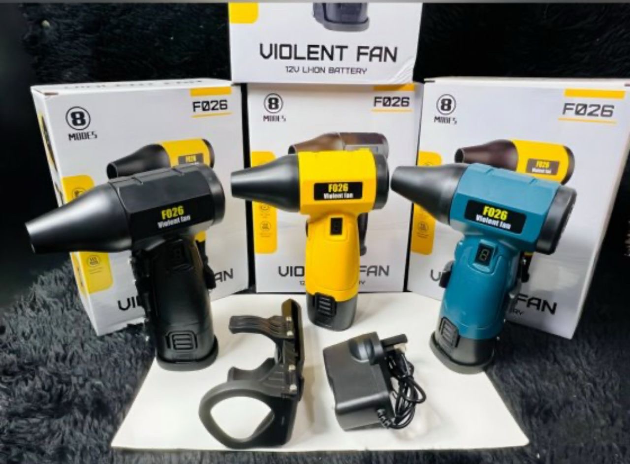 جت فن شارژی ویولنت مدل F026 جت فن شارژی ویولنت مدل F026 - Image 1