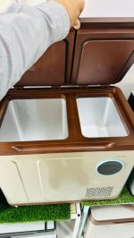 یخچال فریزر ماشین سنگین 48لیتری دو درب مدل 48L - Image 3
